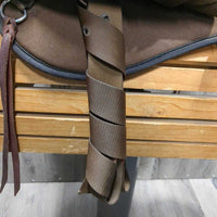 14 XW *6.5" Big Horn Suede-Synthetic Western, Tapaderos, Cotton Cinch, 2x Fender Covers, 2 Hobble Straps, 4 laces, 2x latigos
