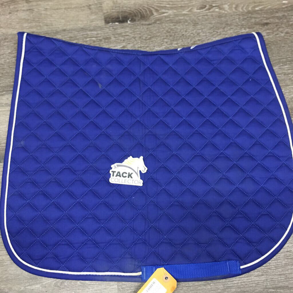 Quilt Jumper Saddle Pad, 1x piping *vgc, dirt, mnr stains, hair