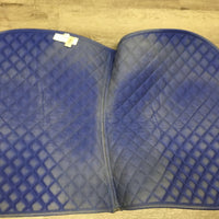 Quilt Jumper Saddle Pad, 1x piping *vgc, dirt, mnr stains, hair
