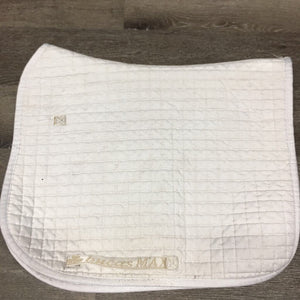 Quilt Jumper Dressage Pad *gc, clean, mnr stains, hair, pilly, cut tabs