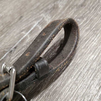 Adjustable Running Martingale Attachment *vgc, dirt, scraped edges, discolored & stiff end
