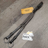 Adjustable Running Martingale Attachment *vgc, dirt, scraped edges, discolored & stiff end
