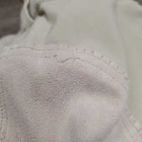 Full Seat Breeches *gc, older, stains, rubs, pills, threads, unstitched seams

