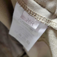 Full Seat Breeches *gc, older, stains, rubs, pills, threads, unstitched seams
