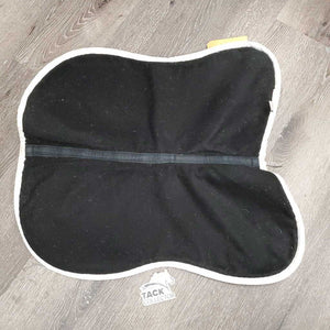 Memory Foam Half Pad COVER ONLY *gc, mnr dirt, stains, hair, puckered binding, holey edges