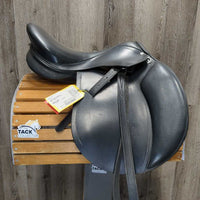 17" MW *5" Fouganza Close Contact, Pr Stirrup Leathers, 2 Billet Guards, Lg Front & Back Blocks, Foam Panels, Rear Gusset Panels, Flaps: 14.5"L x 13.5"W Serial #: 99867 82271 2721 17 1/2
