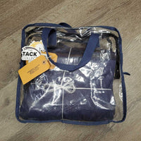 Fleece Lined Nylon Keyhole Quarter Sheet, bag, tail *new with tags, v. wpf
