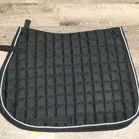 Quilt Jumper Saddle Pad, 1x piping *like new
