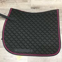 Quilt Jumper Saddle Pad, 1x piping *like new
