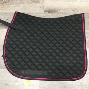 Quilt Jumper Saddle Pad, 1x piping *like new