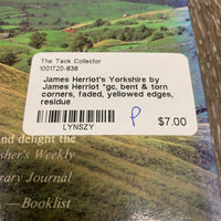 James Herriot's Yorkshire by James Herriot *gc, bent & torn corners, faded, yellowed edges, residue
