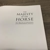 The Majesty of the Horse by Tamsin Pickeral *No Cover, edges: v.torn & rubbed, torn pages
