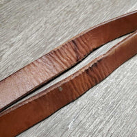 Pr Stirrup Leathers *gc, discolour, stains, creases, dents