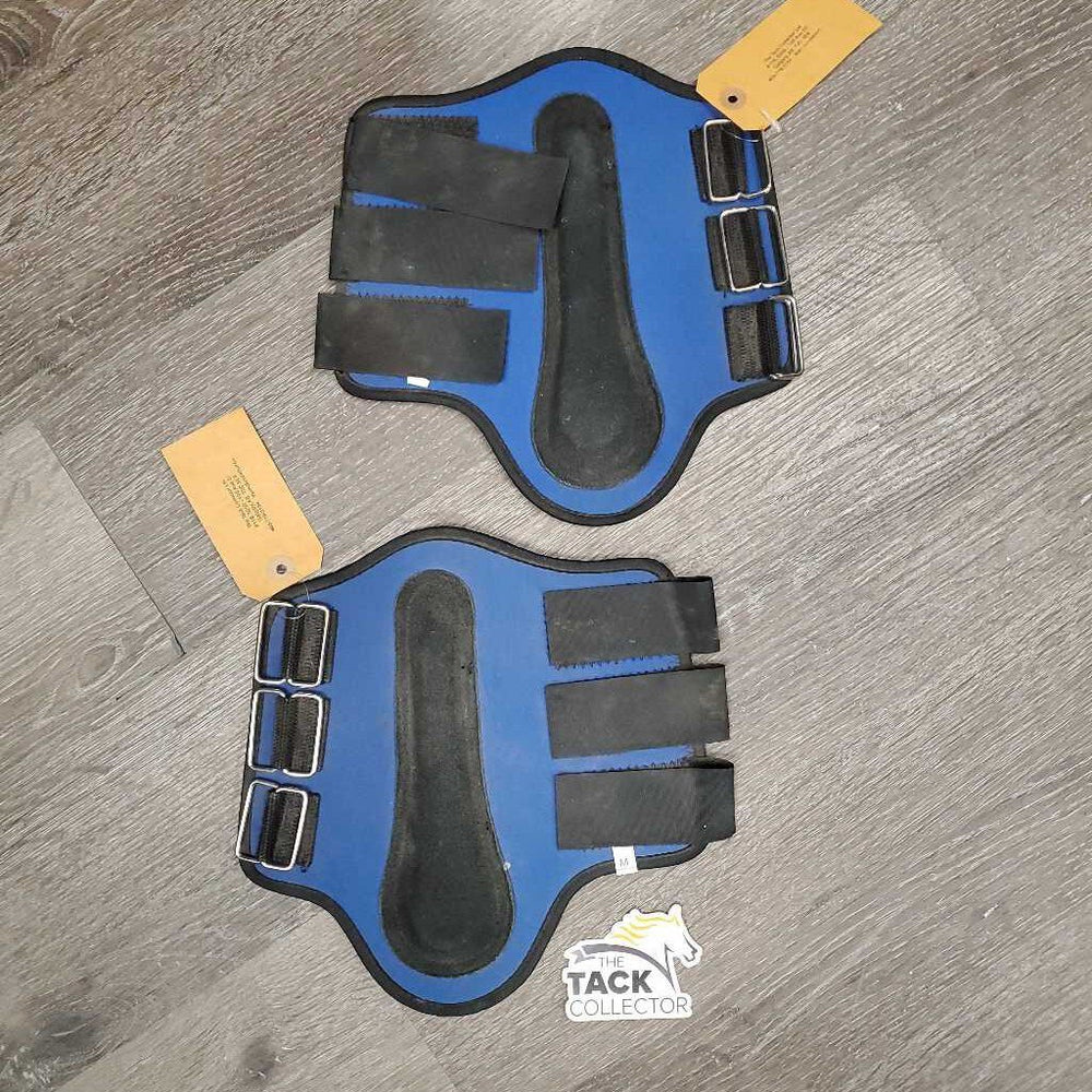 Pr Closed Neoprene Boots, velcro *gc, dirty, dusty, mnr hair
