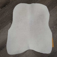 Felt Half Pad / Shim *gc, hair, pills, stains, cut edges
