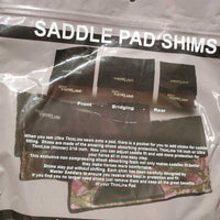 2 Rear Saddle Pad Shims - Inserts, bag *New, unopened
