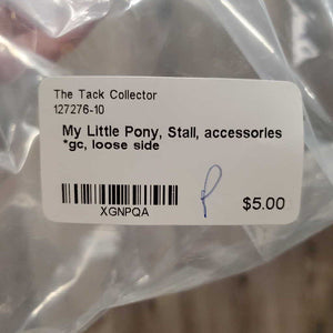 My Little Pony, Stall, accessories *gc, loose side