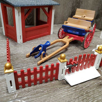 Carriage, Shelter, Fence *vgc, missing pieces
