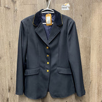 Hvy Show Jacket, velvet collar *xc, mnr loose buttons
