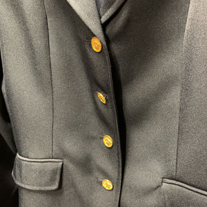 Hvy Show Jacket, velvet collar *xc, mnr loose buttons