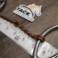 LS Sliding Western Gag, Copper Twisted *gc, clean, stains, chewed
