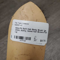 Soft Hair Body Brush *gc, clean, dusty, loose hair
