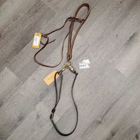 Thick Hvy Tie Down Noseband & Biothane Tie Down Strap *vgc, clean *strap: dirty, film
