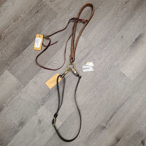 Thick Hvy Tie Down Noseband & Biothane Tie Down Strap *vgc, clean *strap: dirty, film