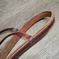 Thick Hvy Tie Down Noseband & Biothane Tie Down Strap *vgc, clean *strap: dirty, film
