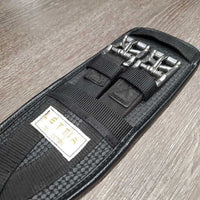 "Clik" Neoprene Dressage Girth, 2x els *vgc, clean & mnr dirt, inside: creased - ridge
