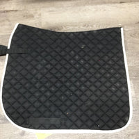 Quilt Dressage Saddle Pad *vgc, clean, mnr hair, fading
