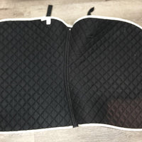 Quilt Dressage Saddle Pad *vgc, clean, mnr hair, fading
