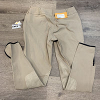 Side Zip Breeches *vgc, mnr seam puckers & stains
