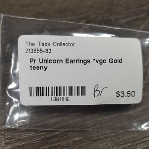 Pr Unicorn Earrings *vgc