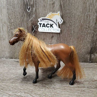 Plastic Toy Horse *gc, mnr scuffs & dirt/dusty seams
