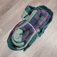 Cotton Sheet *fair, repairs, tears, snags, mnr hair, rubs
