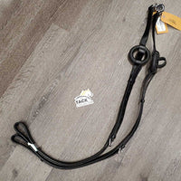 "Star" Leather Donut Side Reins *like new, mnr dusty & scraped edges
