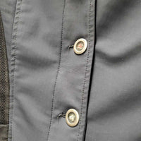 Show Jacket, zipper, buttons *vgc, mnr faded? & snag/thread, seam puckers
