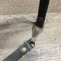 Biothane Strap, 2x Spring Snaps *fair/gc, repaired?, dirty, xholes, loose snaps
