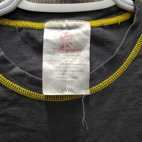 LS Shirt *gc, wrinkled, hairy, seam rubs, threads
