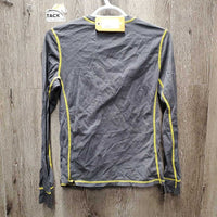 LS Shirt *gc, wrinkled, hairy, seam rubs, threads
