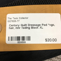 Quilt Dressage Pad *vgc, hair, mnr fading
