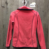 Fleece Jacket, Zipper *gc, linty, missing zipper tab, clumpy, mnr stains? & hair
