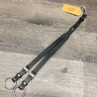 Adjustable Running Martingale Attachment, snap *gc, clean, mnr rust & residue
