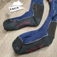 Pr Tall Thick Riding Socks *gc, pilly, rubbed, faded, snags
