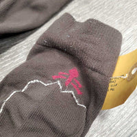 Pr Tall Riding Socks *gc, pilly, rubs, clean, faded
