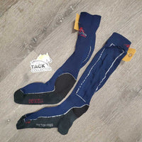 Pr Tall Thick Riding Socks *gc, pilly, rubbed, faded, snags
