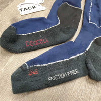 Pr Tall Thick Riding Socks *gc, pilly, rubbed, faded, snags
