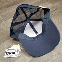 Mesh Back Baseball Cap, "Blenheim Equisports" *vgc, mnr hairy
