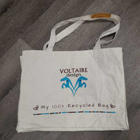 Cotton Tote Bag *vgc, mnr dirt?stains, older?
